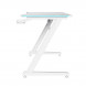 Геймерський стіл Trust GXT 709W Luminus RGB White (25328)
