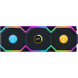 Вентилятор Lian Li Uni Fan SL Wireless LCD 120-3 Reverse Black (G99.12RSLLCD1W3B.00)