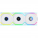Вентилятор Lian Li Uni Fan SL Wireless LCD 120-3 Reverse White (G99.12RSLLCD1W3W.00)