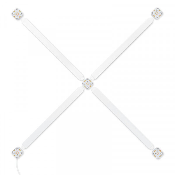 Розумна система освітлення Nanoleaf Lines 90 Degrees Starter Kit Apple HomeKit, 4 шт. (NL59K02-4SN00)