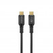 Кабель Promate PowerBolt240 USB Type-C - USB Type-C (M/M), 5 A, 240 W, 1 м, Black