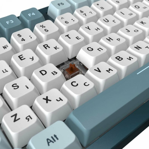 Клавіатура Montech MKey TKL Freedom Blue/White (MK87FB)